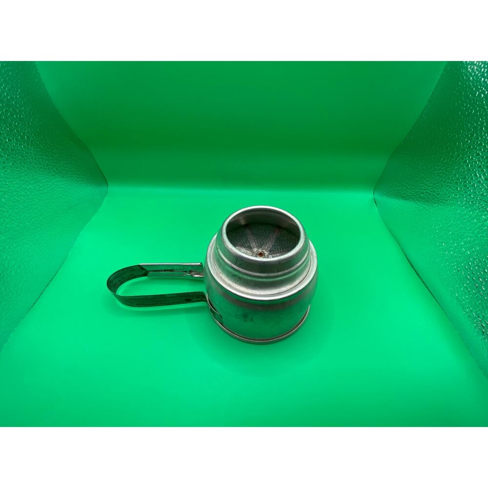 Working 1940s Vintage Foley Aluminum Sifter with Crank Handle, Made in USA